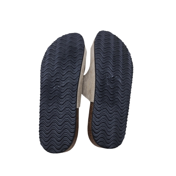 Woodstock Men's Bert Two Straps Slide Sandals Tan- 9 - Picture 6 of 7